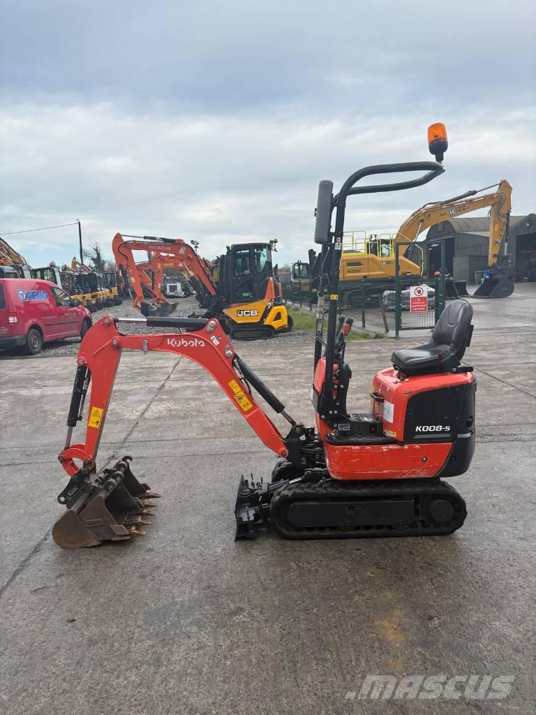 Kubota K008-5 Mini excavadoras < 7t