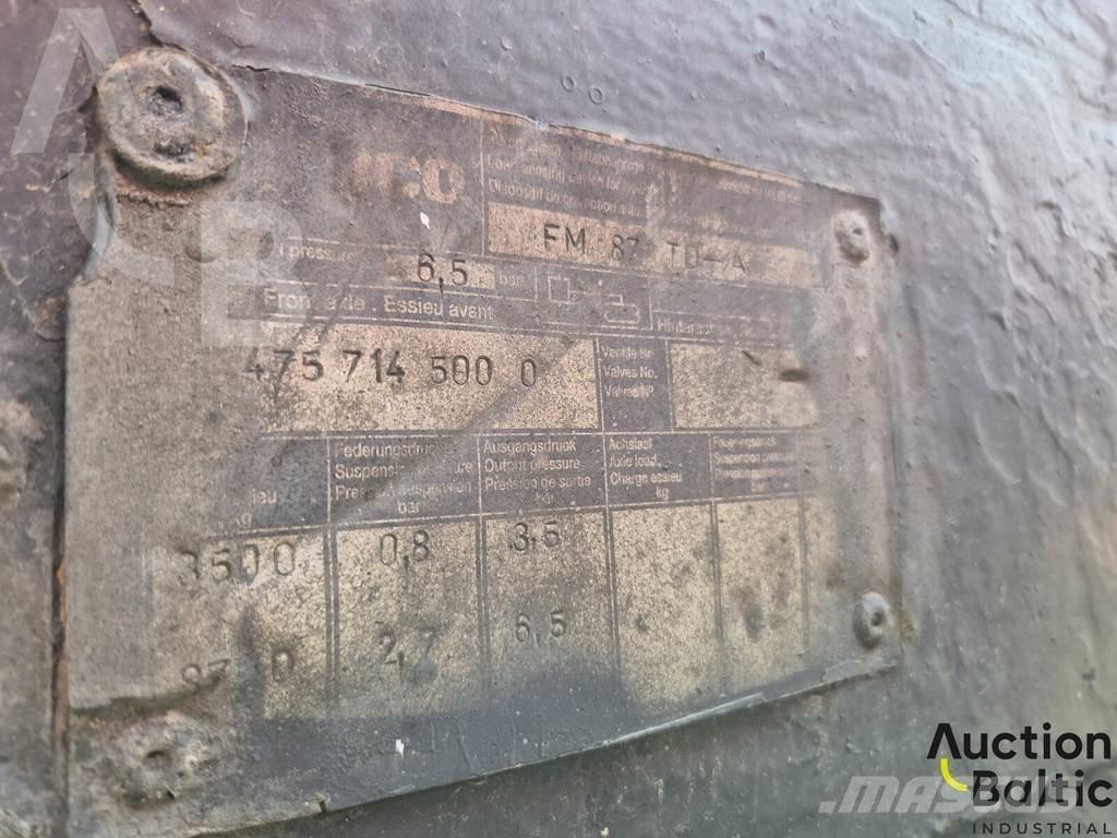 Franz Mersh FM 87 Semirremolques con caja de lona