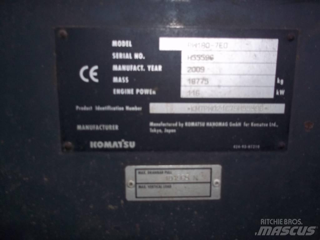 Komatsu PW 180-7 Excavadoras de ruedas