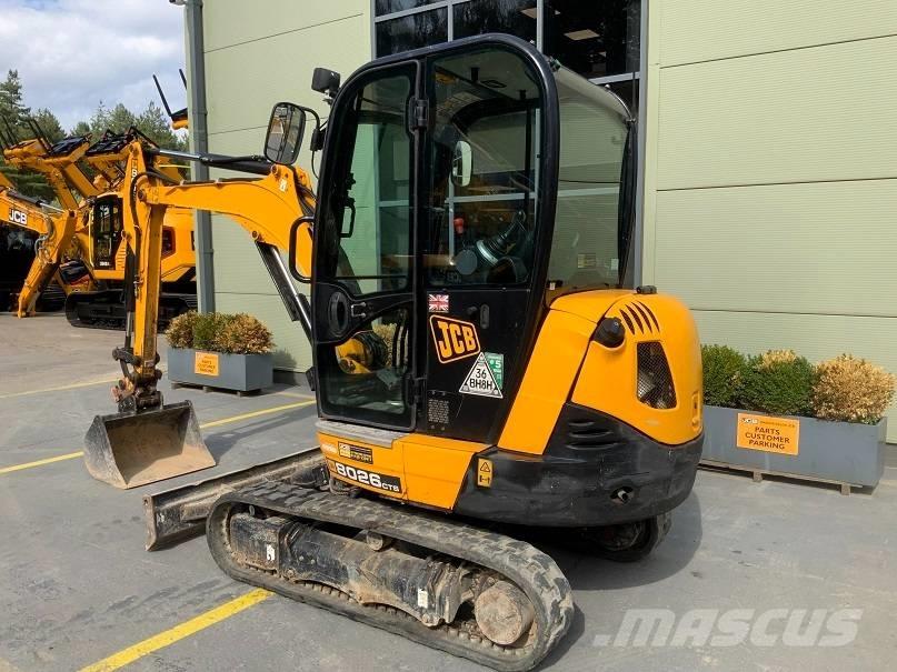 JCB 8026 CTS Mini excavadoras < 7t