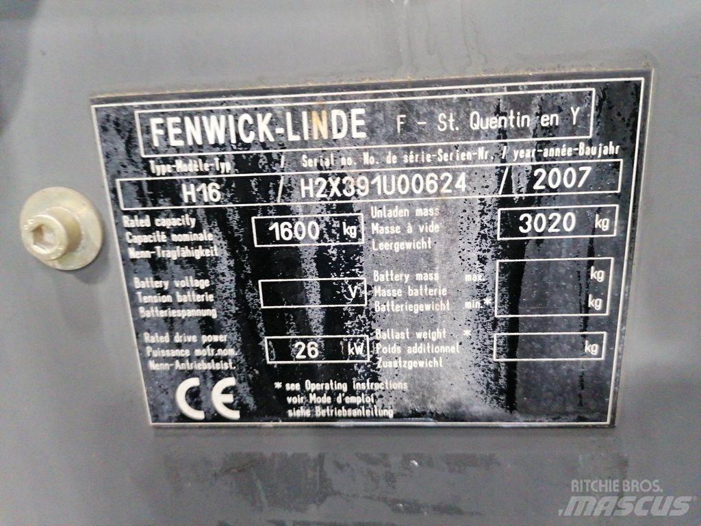 Linde H16D Carretillas diesel