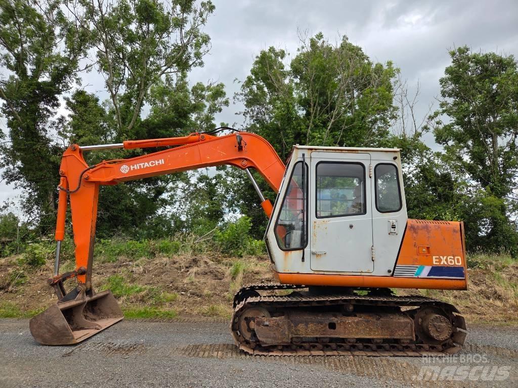Hitachi EX 60-1 Excavadoras de cadenas