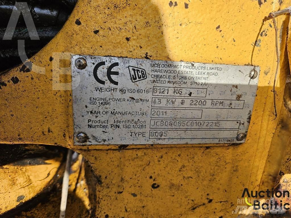 JCB 8085 Excavadoras 7t - 12t
