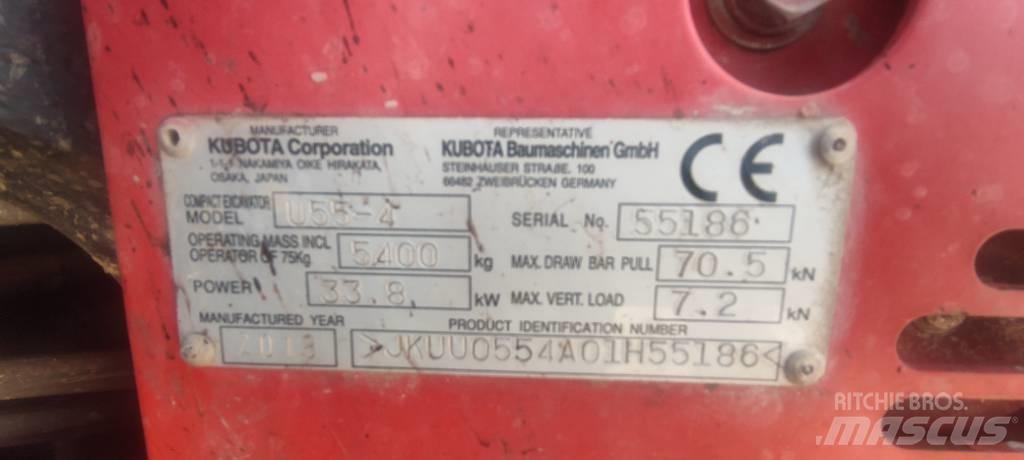 Kubota U 55-4 Mini excavadoras < 7t
