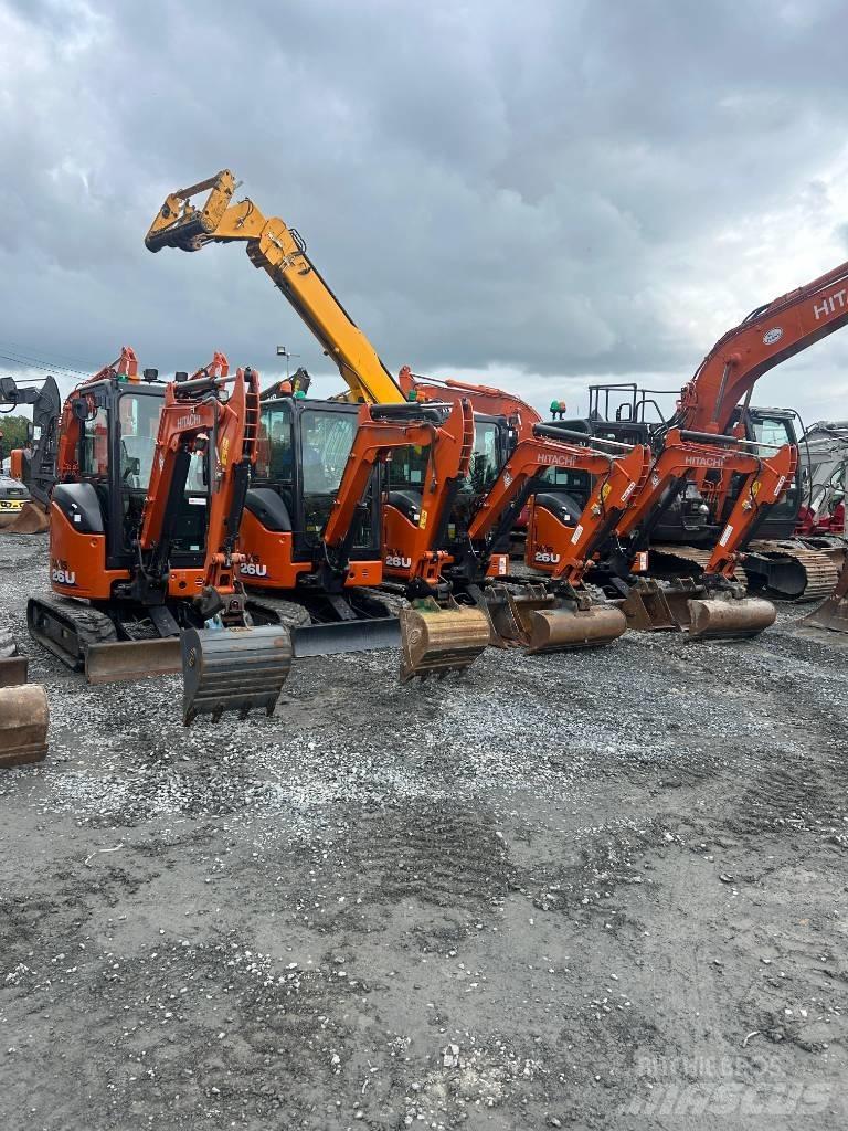 Hitachi ZX 26 U-6 Mini excavadoras < 7t