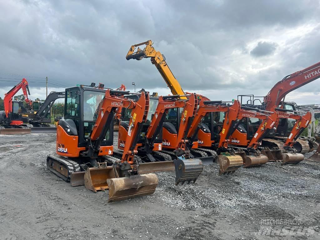 Hitachi ZX 26 U-6 Mini excavadoras < 7t