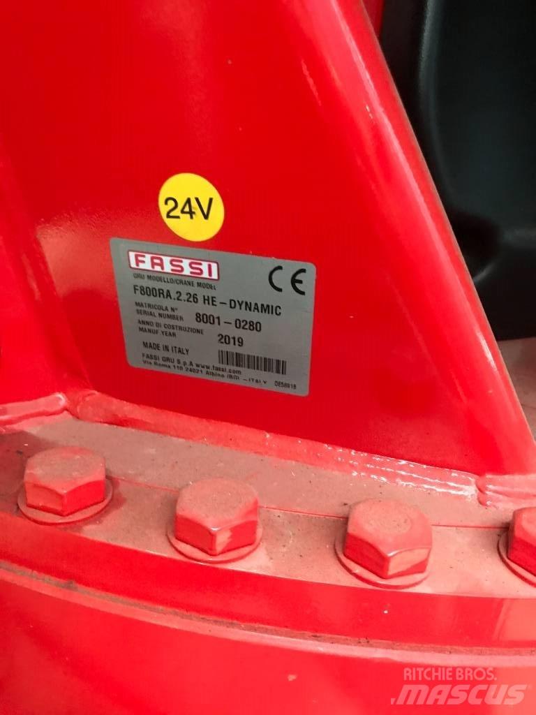 Fassi F 800 RA 2.26 Grúas cargadoras