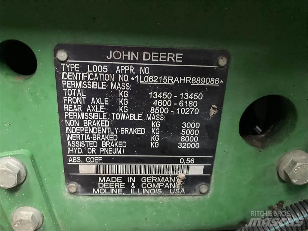 John Deere 6215R Tractores