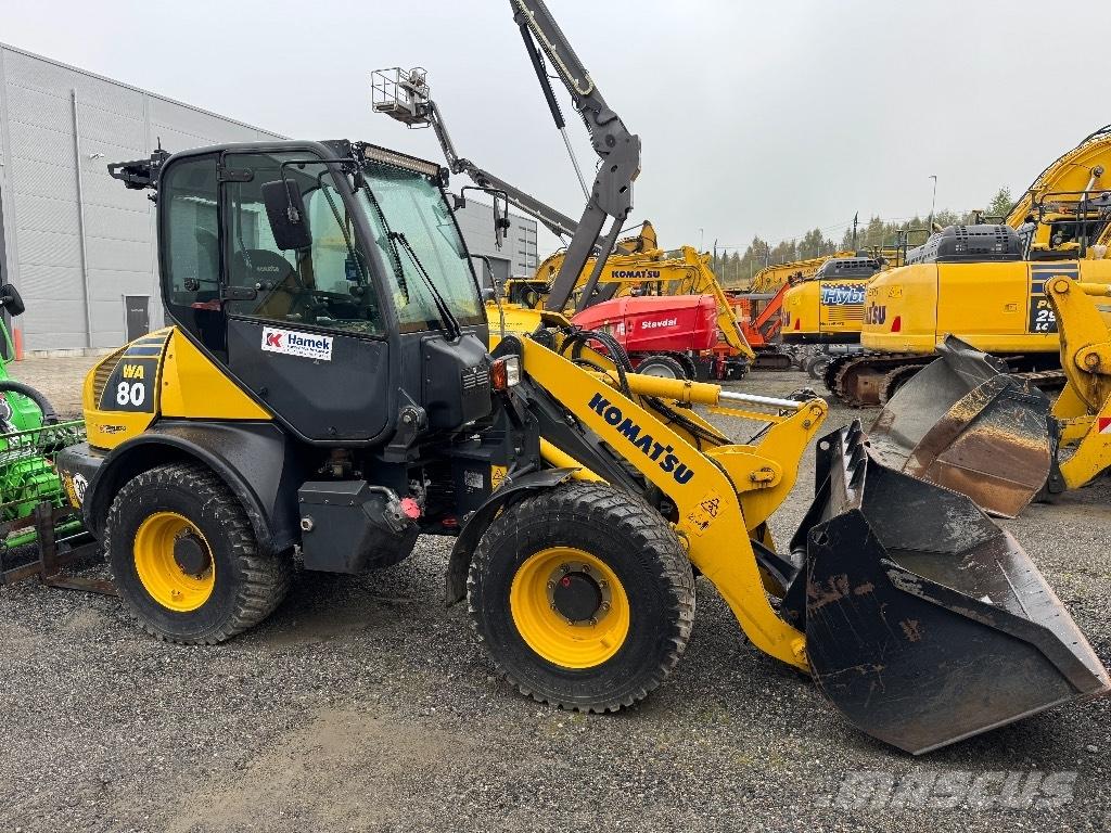 Komatsu WA 80-6 Cargadoras sobre ruedas