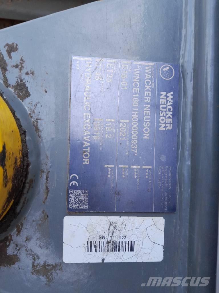 Wacker Neuson ET 35 Excavadoras de cadenas