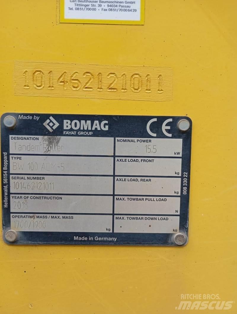 Bomag BW 100 ADM-5 Vibradores