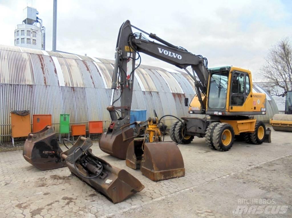 Volvo EW 140 B Excavadoras de ruedas