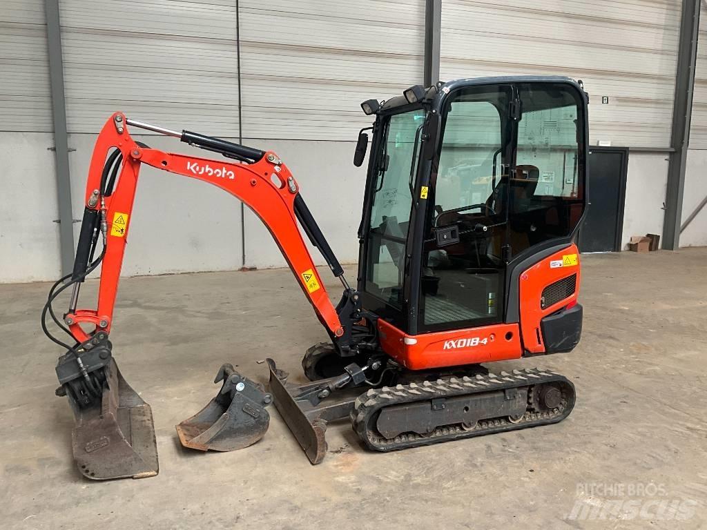 Kubota KX 018-4 Mini excavadoras < 7t