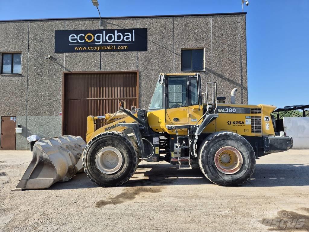 Komatsu WA 380-6 Cargadoras sobre ruedas