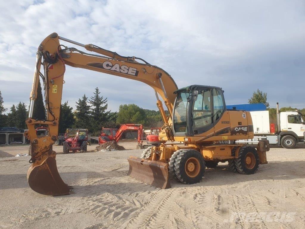 CASE WX 165 Excavadoras de ruedas