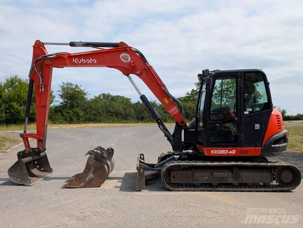 Kubota KX 080-4 Excavadoras 7t - 12t