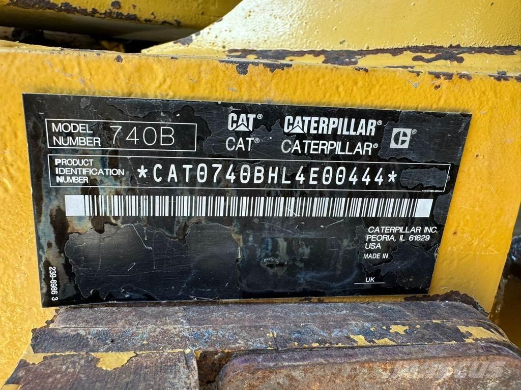 CAT 740B Dúmpers articulados