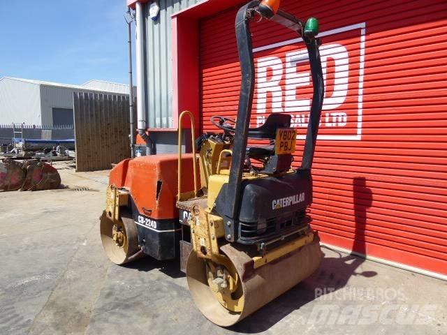 CAT CB 224 D Rodillos de doble tambor