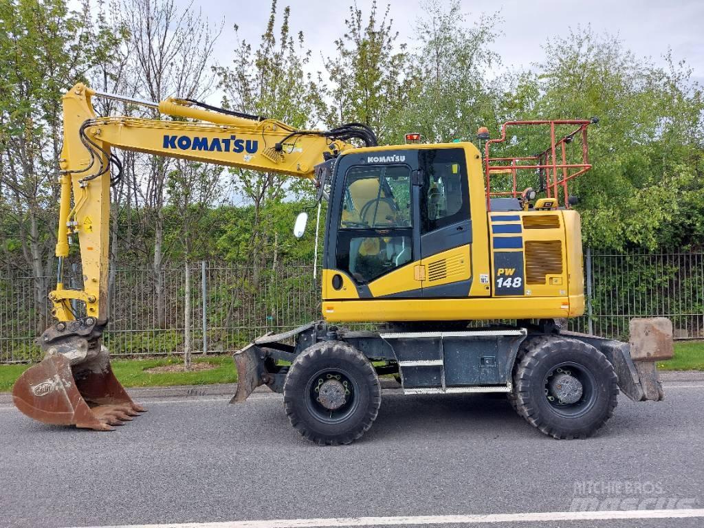 Komatsu PW148-11 Excavadoras de ruedas