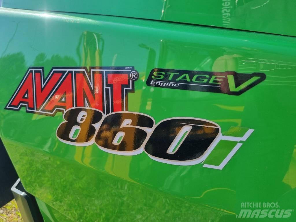 Avant 860i Stage V Minicargadoras