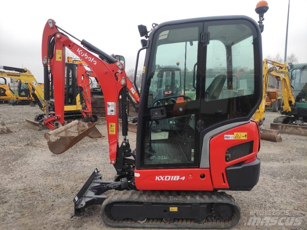 Kubota KX 018-4 Mini excavadoras < 7t