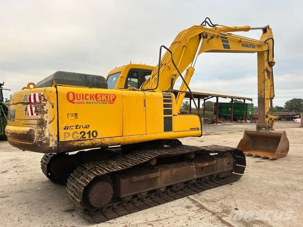 Komatsu PC 210-6K Excavadoras de cadenas