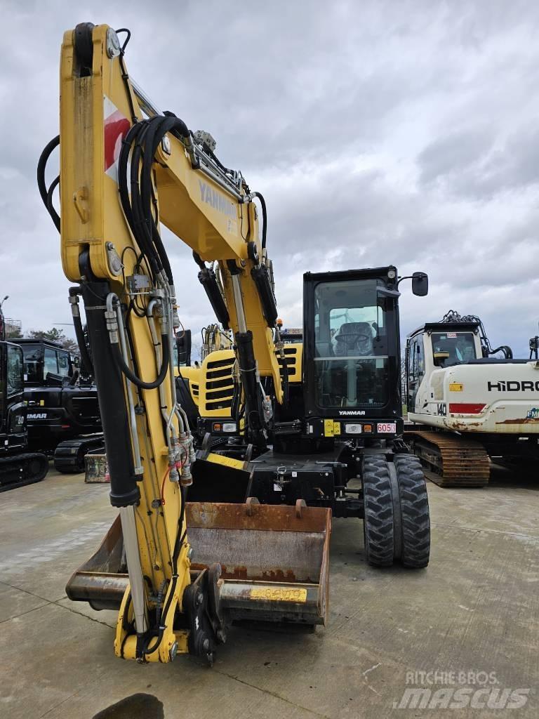 Yanmar B 95 W Excavadoras de ruedas