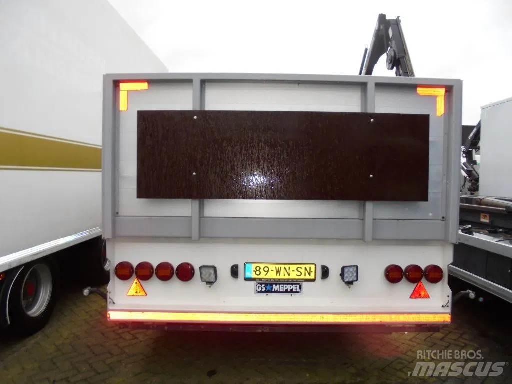 GS AN- 2000 + 2 AXLE Plataforma plana/laterales abatibles