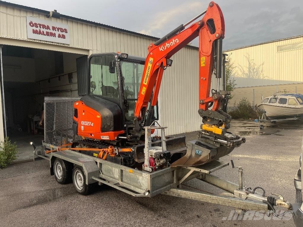 Kubota KX 027 Mini excavadoras < 7t