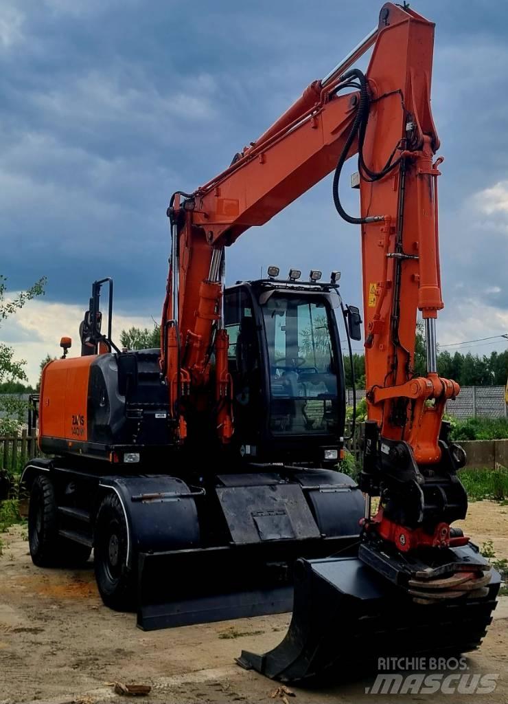 Hitachi 140W Excavadoras de ruedas