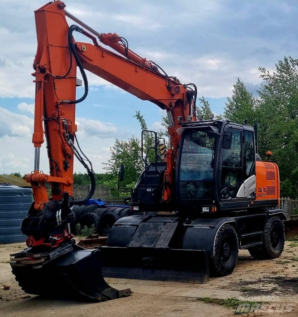 Hitachi 140W Excavadoras de ruedas