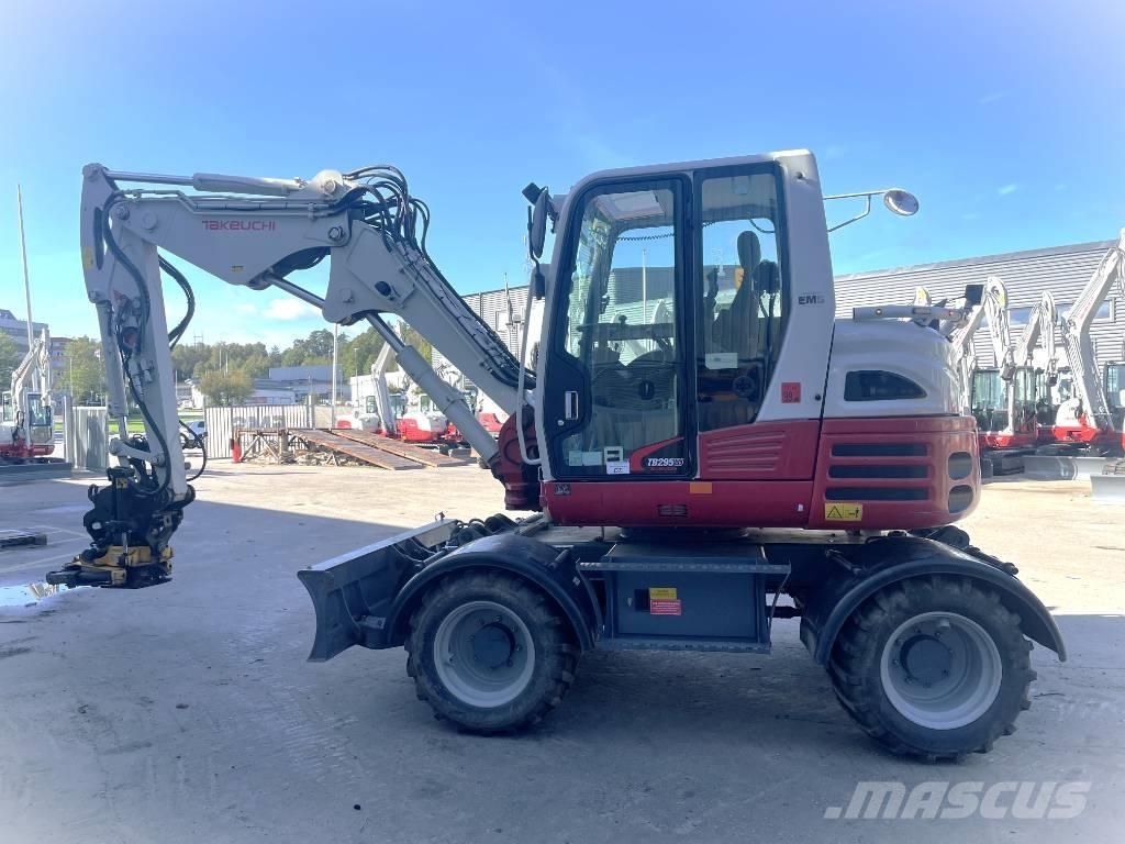 Takeuchi TB 295 W Excavadoras de ruedas