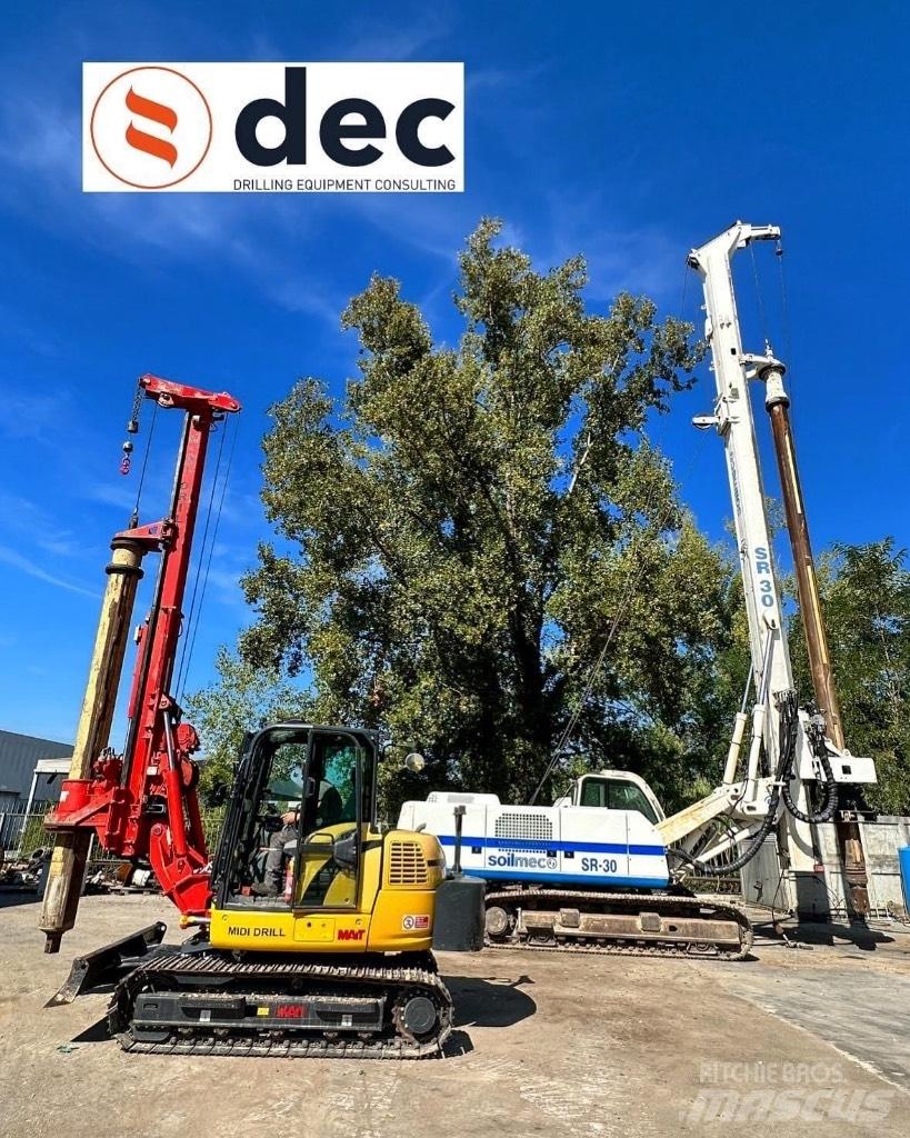 Soilmec SR30 Máquinas de pilotes