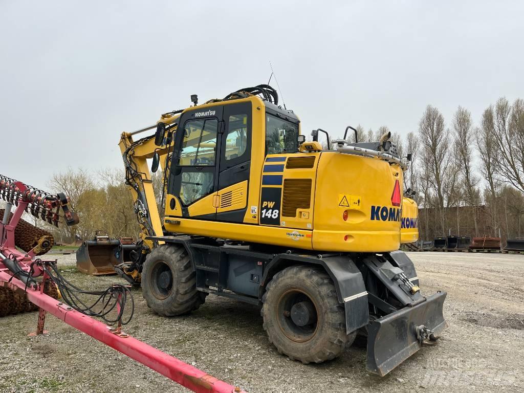 Komatsu PC 290 / PW148 Excavadoras de ruedas