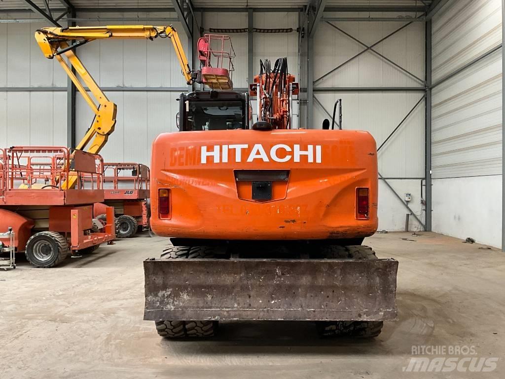 Hitachi ZX 140 W-3 Excavadoras de ruedas