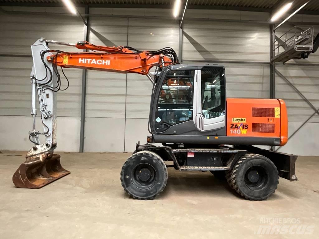 Hitachi ZX 140 W-3 Excavadoras de ruedas