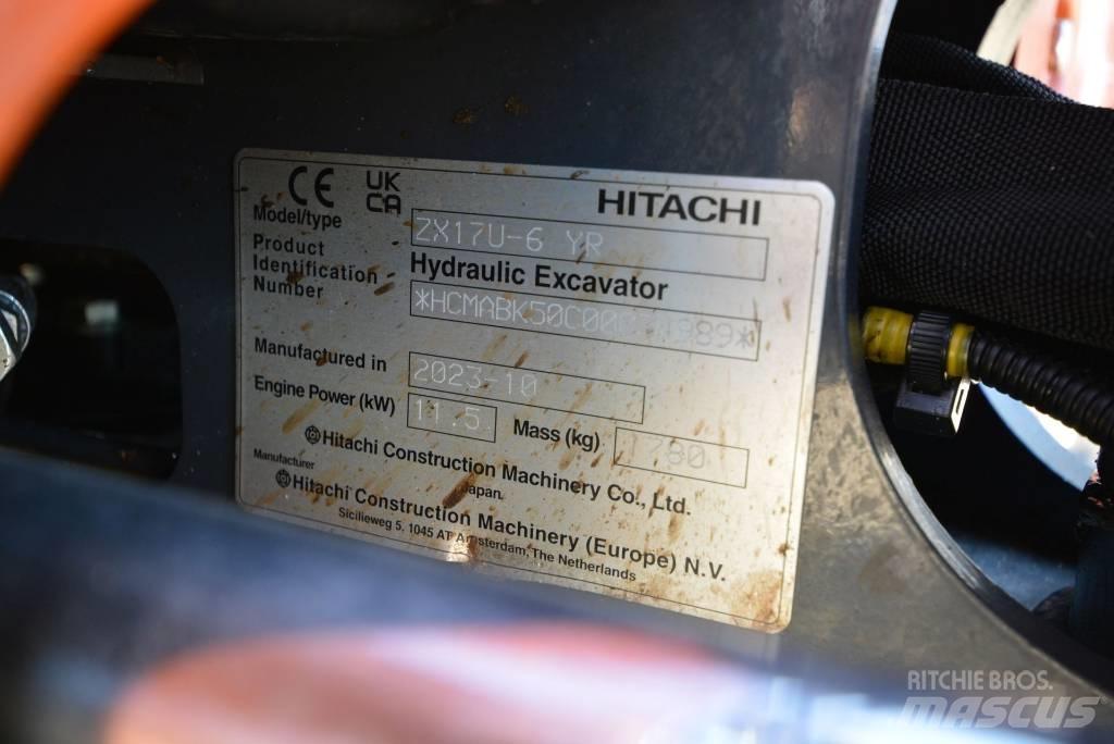 Hitachi ZX 17 U-6 Mini excavadoras < 7t