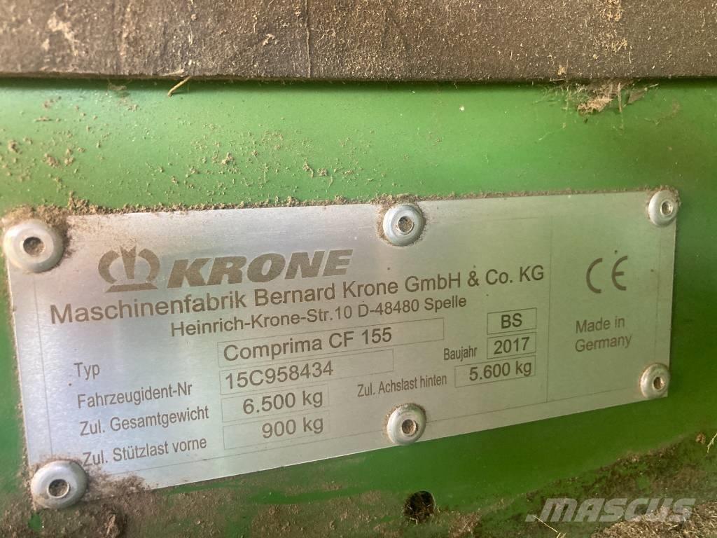 Krone CF155XC Rotoempacadoras
