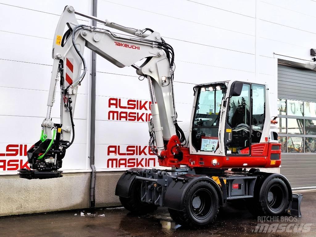 Takeuchi TB 395 W Excavadoras de ruedas