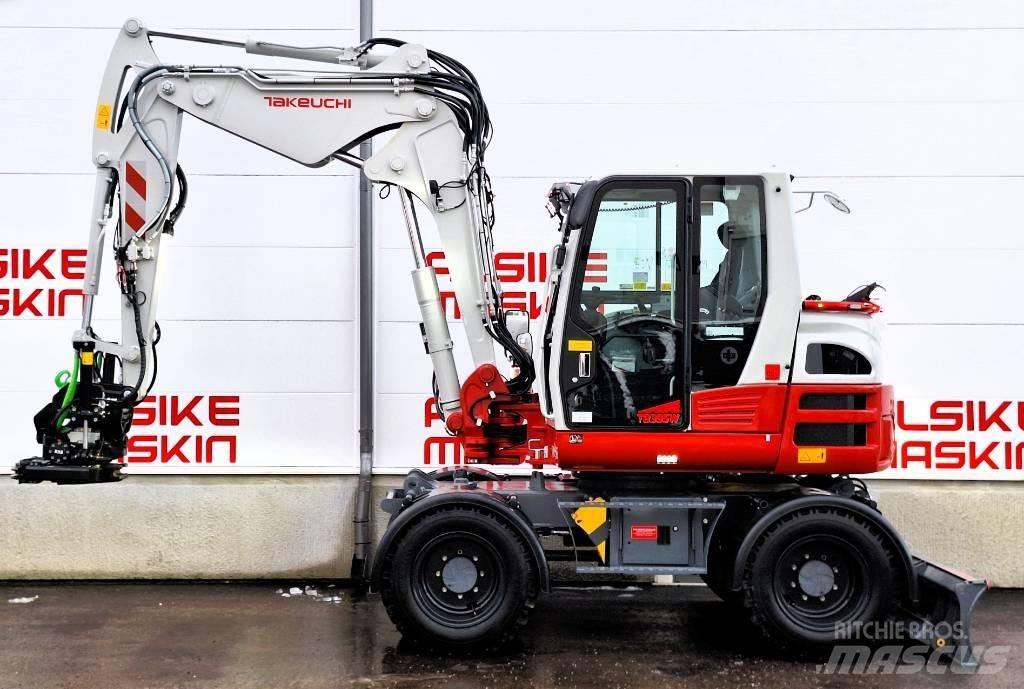 Takeuchi TB 395 W Excavadoras de ruedas