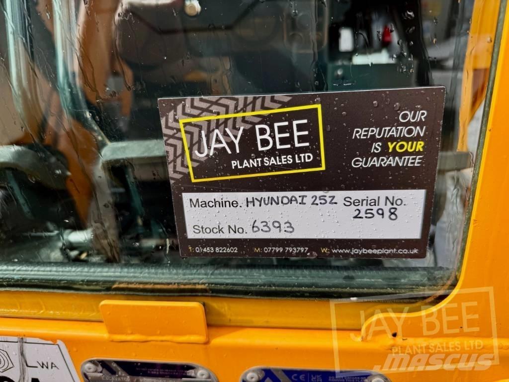 Hyundai R25Z-9 AK Mini excavadoras < 7t