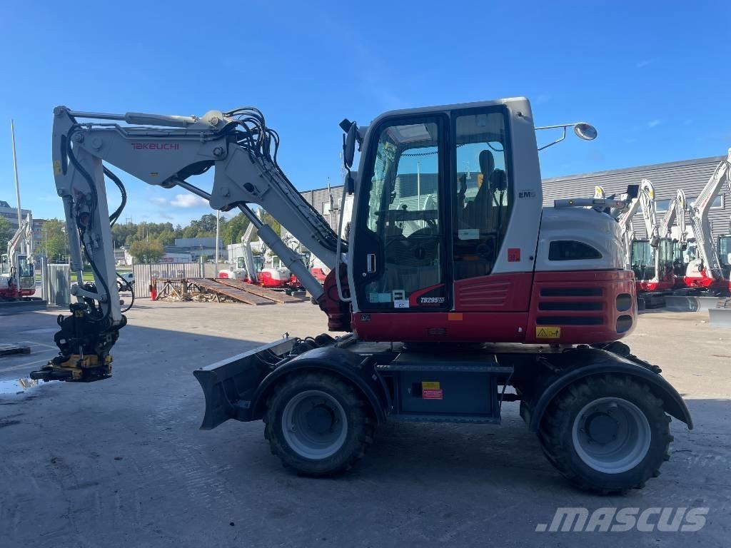 Takeuchi TB 295W Excavadoras de ruedas