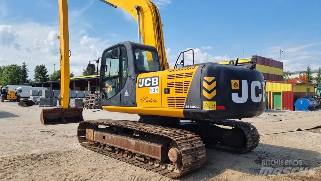 JCB JS220 EXTRA Long Excavadoras de cadenas