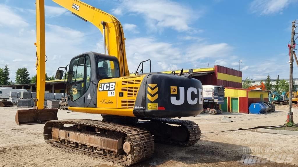 JCB JS220 EXTRA Long Excavadoras de cadenas