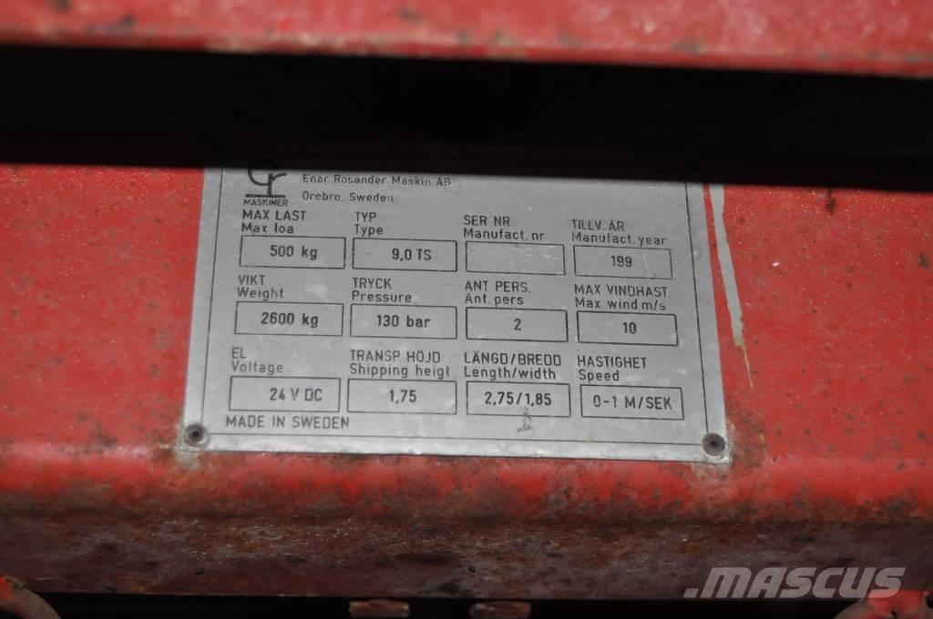 ER 9,0TS SAXLIFT Almacenaje - Otros