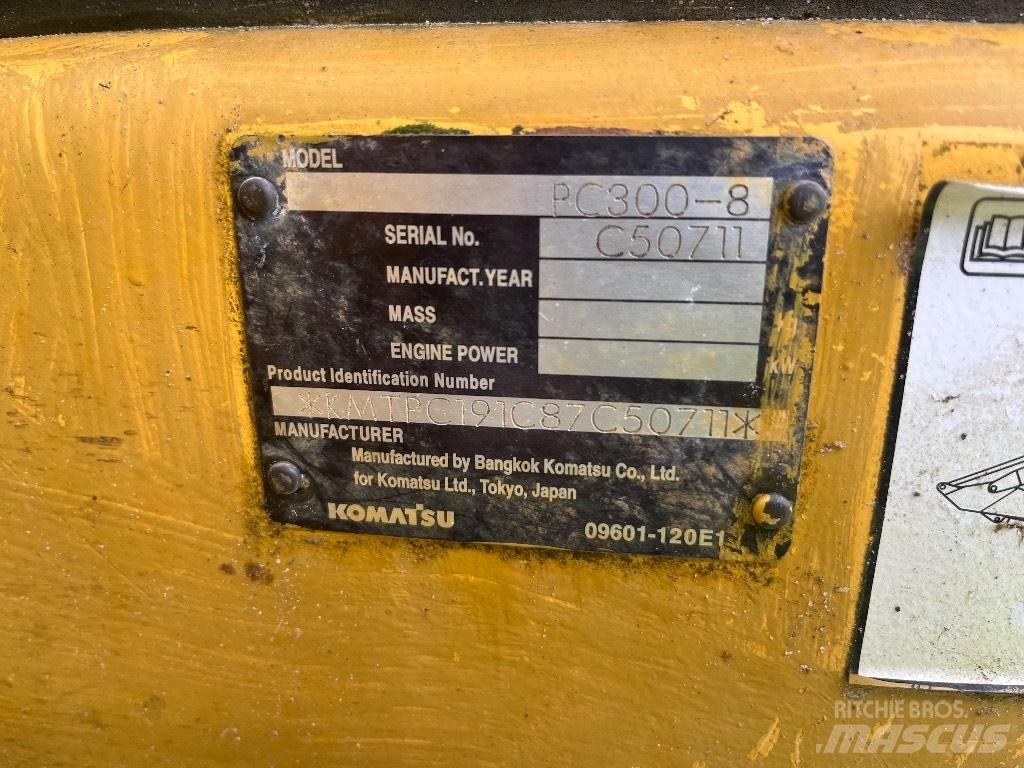 Komatsu PC 300-8 Excavadoras de cadenas
