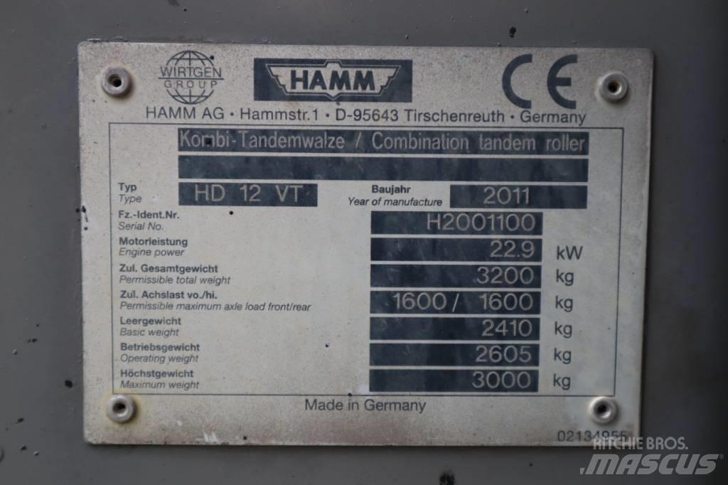 Hammar HD12VT Rodillos combinados
