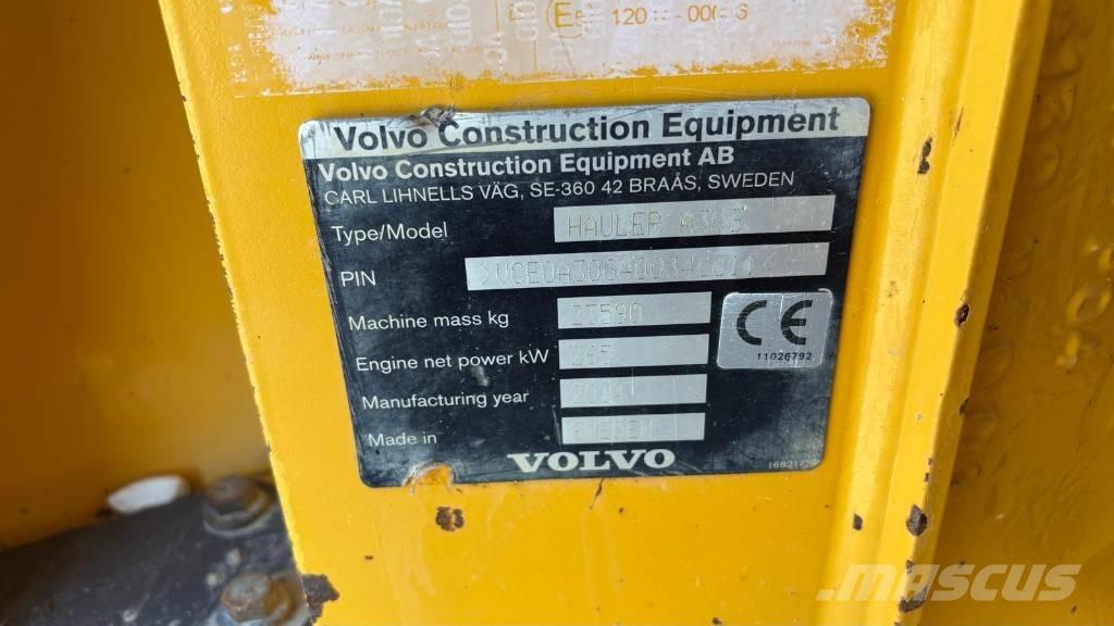 Volvo A 30 G Dúmpers articulados