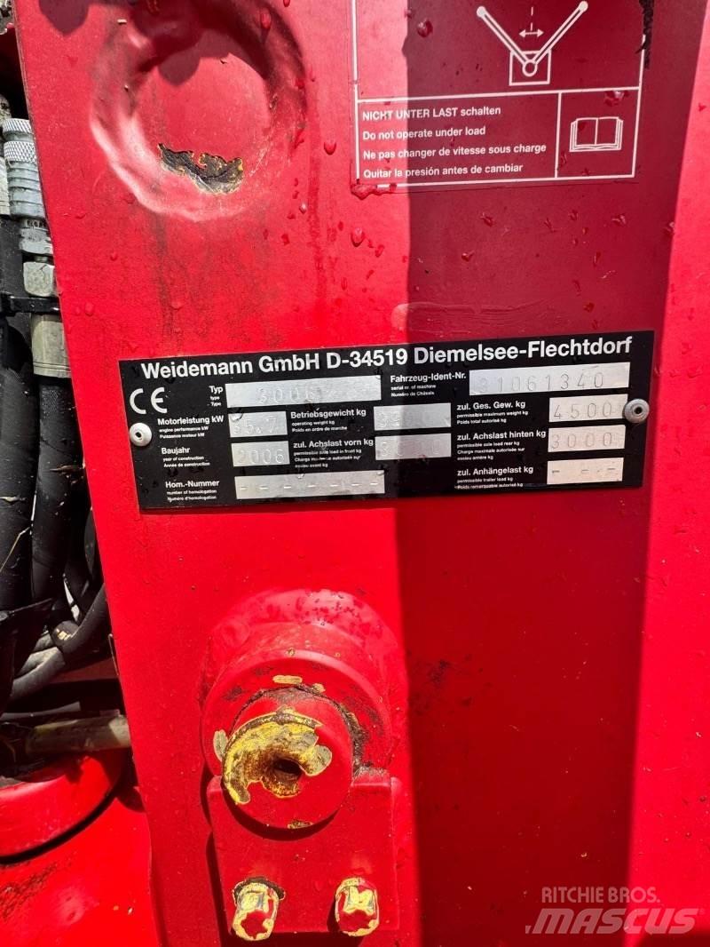 Weidemann 3006 Cargadoras sobre ruedas