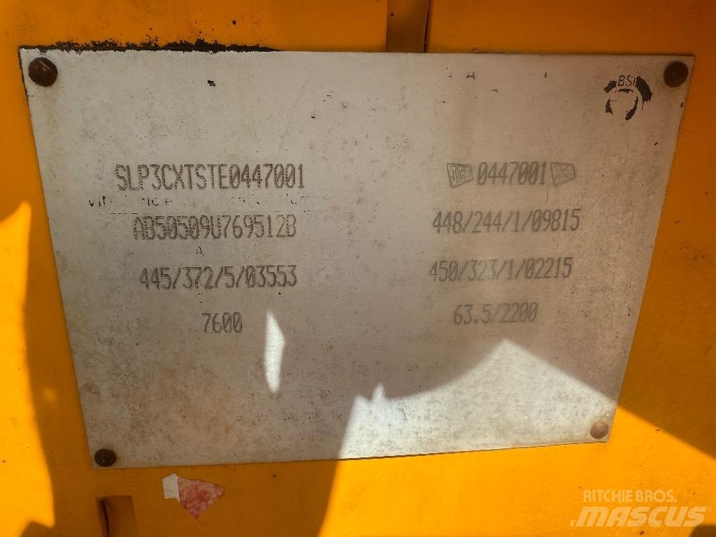 JCB 3CX Sitemaster Retrocargadoras